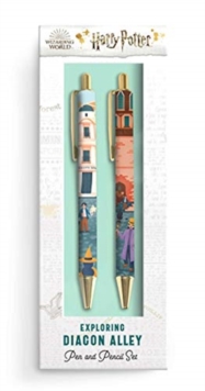 Harry Potter: Exploring Diagon Alley Pen and Pencil Set - 9781647222345
