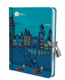 Harry Potter: Hogwarts Castle at Night Lock and Key Diary - 9781647222826