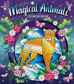 MAGICAL ANIMALS COLORING BOOK - 9781648334818