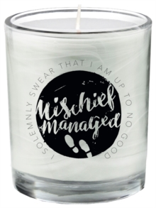 Harry Potter: Mischief Managed Glass Votive Candle - 9781682982914