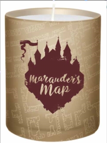 Harry Potter: Marauder's Map Glass Candle - 9781682984895