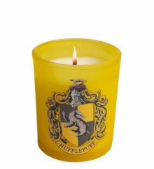 Harry Potter: Hufflepuff Scented Glass Candle (8 oz) - 9781682986936