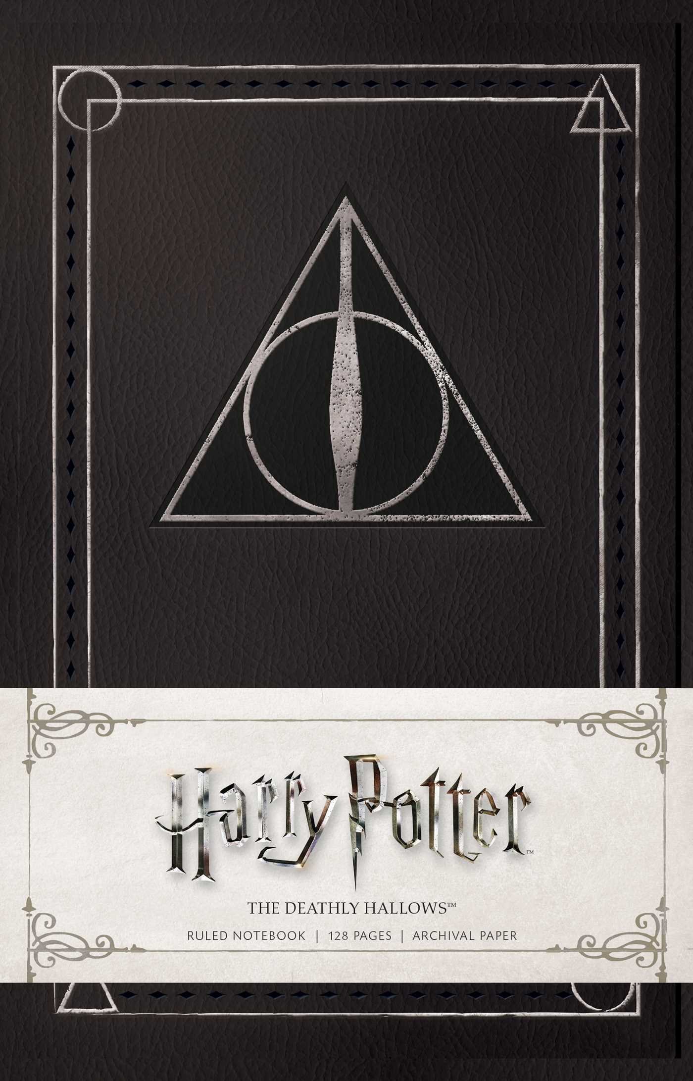 Harry Potter: The Deathly Hallows Ruled Notebook - 9781683832706
