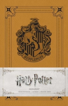Harry Potter: Hufflepuff Ruled Notebook - 9781683832867
