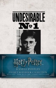 Harry Potter: Wanted Posters Pocket Journal Collection - 9781683833574