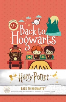 Harry Potter: Back to Hogwarts Hardcover Ruled Journal - 9781683838913