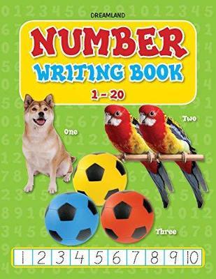 NUMBER WRITING BOOK 1-20 - 9781730143885