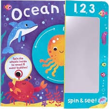 123 SPIN AND SEE - OCEAN - 9781738308989