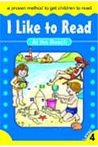 I LIKE TO READ - LVL 4 - AT BEACH - 9781781750162
