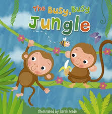 SQUARE CHUNKY - THE BUSY, BUSY JUNGLE - 9781786903501
