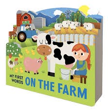 SQUARE CHUNKY - ON THE FARM FIRST WORDS - 9781786905635