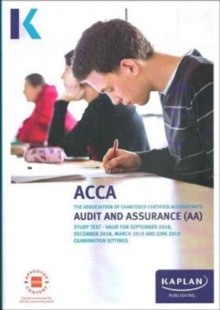 F8-AUDIT AND ASSURANCE (AA) - STUDY TEXT - 9781787400863