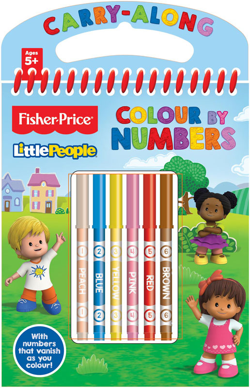 Fisher Price Colour By Numbers Set - 9781788242905