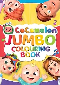 CoComelon Jumbo Colouring Book - 9781788243032