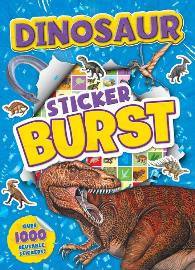 Dinosaur Sticker Burst Book - 9781788243841