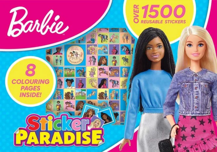 Barbie Sticker Paradise Sticker Book - 9781788247474