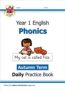 KS1 Phonics Year 1 Daily Practice Book: Autumn Term - 9781789084818