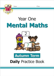 KS1 Mental Maths Year 1 Daily Practice Book: Autumn Term - 9781789087611