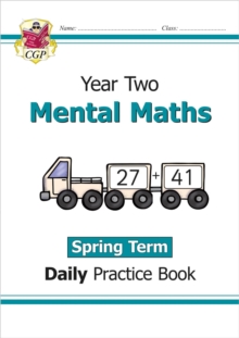 KS1 Mental Maths Year 2 Daily Practice Book: Spring Term - 9781789087642