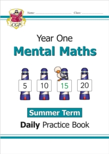 KS1 Mental Maths Year 1 Daily Practice Book: Summer Term - 9781789087659