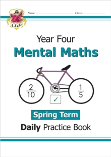 KS2 Mental Maths Year 4 Daily Practice Book: Spring Term - 9781789087703