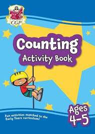 counting activity book for ages 4-5 (reception) - 9781789088373