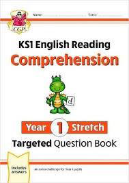 ks1 english year 1 strecth reading compreshension targeted question book (with answers) - 9781789088465