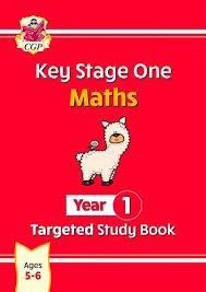 ks1 maths year 1 targeted study book  - 9781789089189