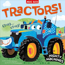 MIGHTY MACHINES - TRACTORS - 9781789895339