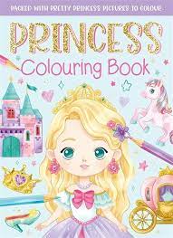 PRINCESS COLOURING BOOK - 9781800227231