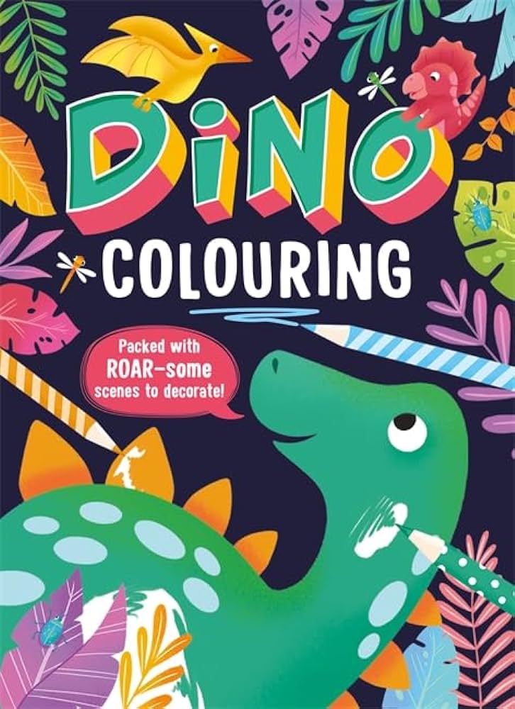 DINO COLOURING - 9781800227248
