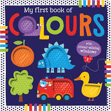 MY FIRST BOOK OF COLOURS - BLUE COVER - MAKE BELIEVE IDEAS - 9781803379494