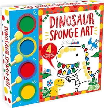 Dinosaur Sponge Art - 9781837710645
