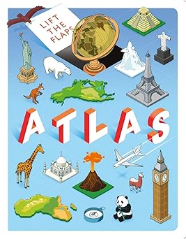 Lift The Flaps: Atlas - 9781837712694