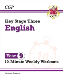 KS3 Year 9 English 10-Minute Weekly Workouts - 9781837740505