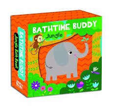 BATH BOOK - BATHTIME BUDDY JUNGLE - 9781839232930