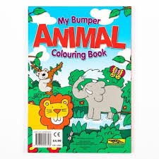 MY BUMPER ANIMAL - COLOURING BOOK - 9781842393703