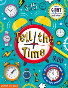 TELL THE TIME STICKER BOOK - 9781912646197