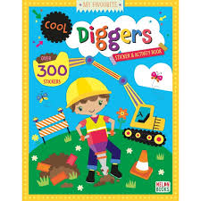 Cool Diggers Sticker & Activity Book - 9781916971233