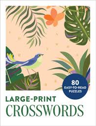 LARGE-PRINT CROSSWORDS - 9781922944030