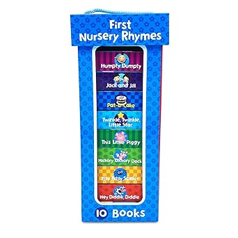 FIRST NURSERY RHYMES - 10 BOOKS - 9781947788299