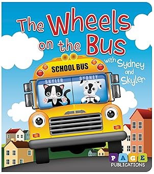 The Wheels on the Bus (Padded Board Book): A Classic Sing-Along Rhyme for Babies and Toddlers - 9781951086701