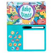 FIND ME HEAR ME DRAW ME - BABY DINOS - 9781997611134
