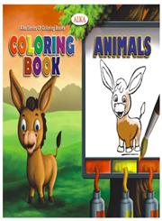 COLOURING BOOK - ANIMALS - N/A - 9788180060359