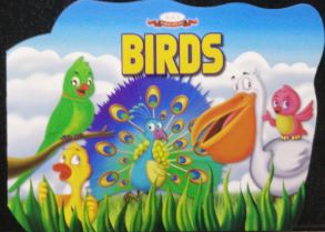 SHAPE BOOKS -  BIRDS - 9788180061356