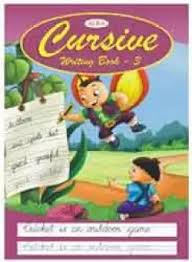 CURSIVE WRITING BOOK - 5 TITLES - 9788180064272