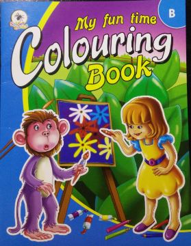 MY FUNTIME COLOURING BOOK - 4 SET - N/A - 9788183881357