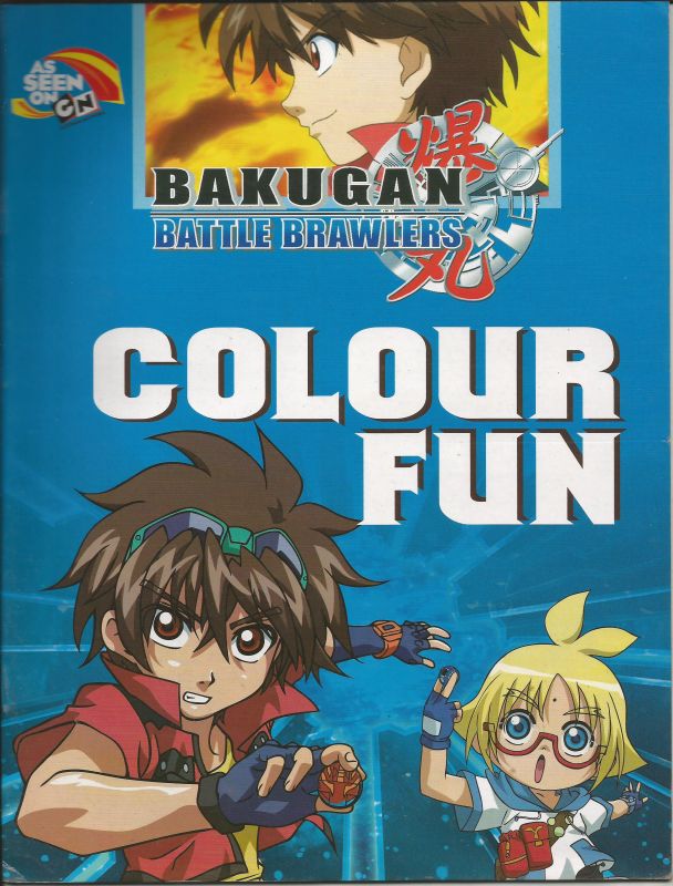 BAKUGAN BATTLE BRAWLERS - COLOUR FUN 1 - N/A - 9788184970432