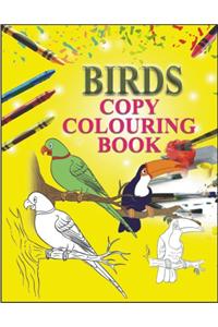 COPY COLOURING BOOK - BIRDS - 9788189852351