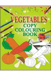 COPY COLOURING BOOK - VEGETABLES - 9788189852368